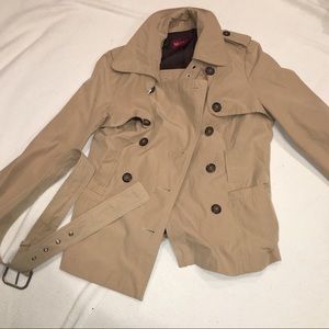 Merona Hip Length Trench Coat